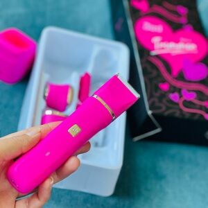 Bikini Trimmer in Pink and Brown